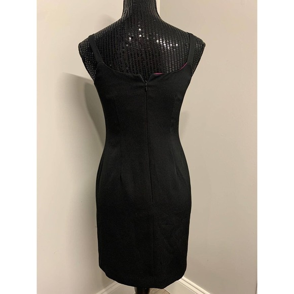 Hugo Buscati Collection Dress Strappy Black 2 Women's A39 - Picture 7 of 7